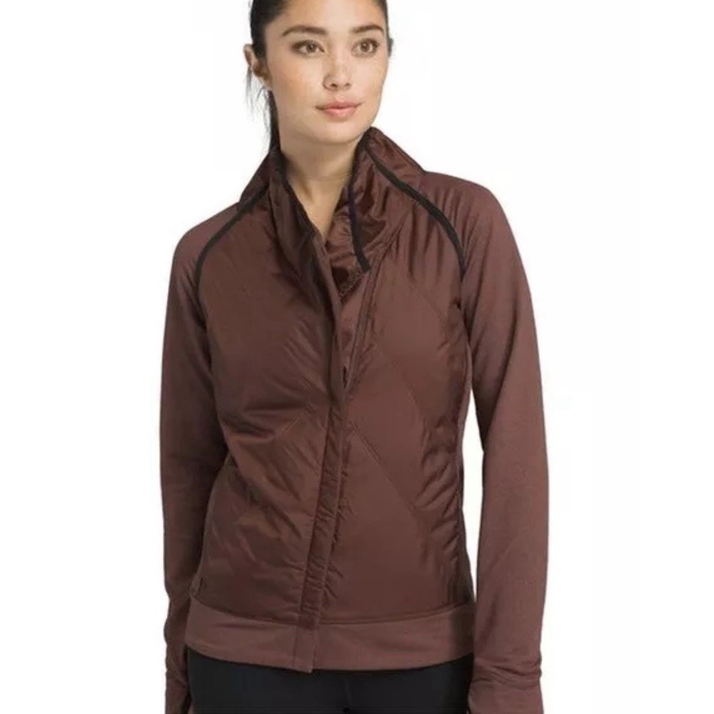 Prana Red Ski & Snow Jacket with Fitted Silhouette